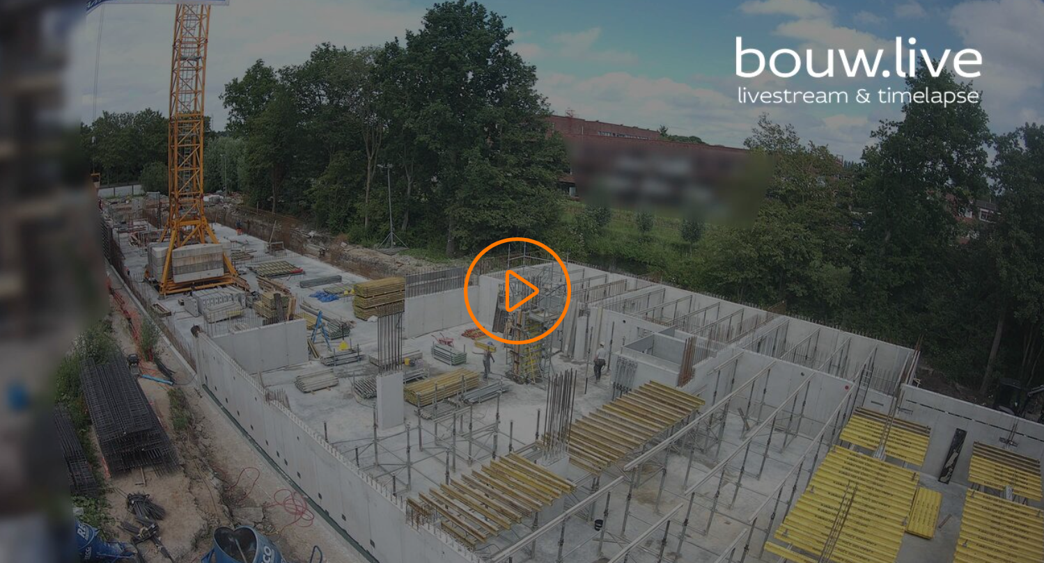 Live meekijken op de bouwplaats